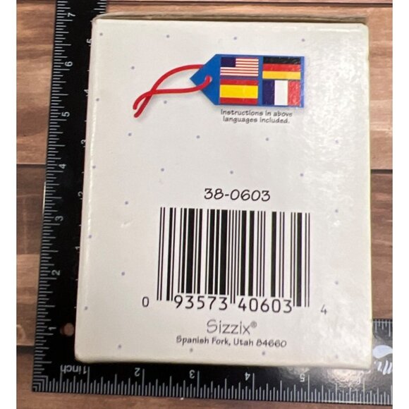 NEW 38-0603 Sizzix Fun Serif Punctuation Set of 8 Dies - Picture 2 of 4